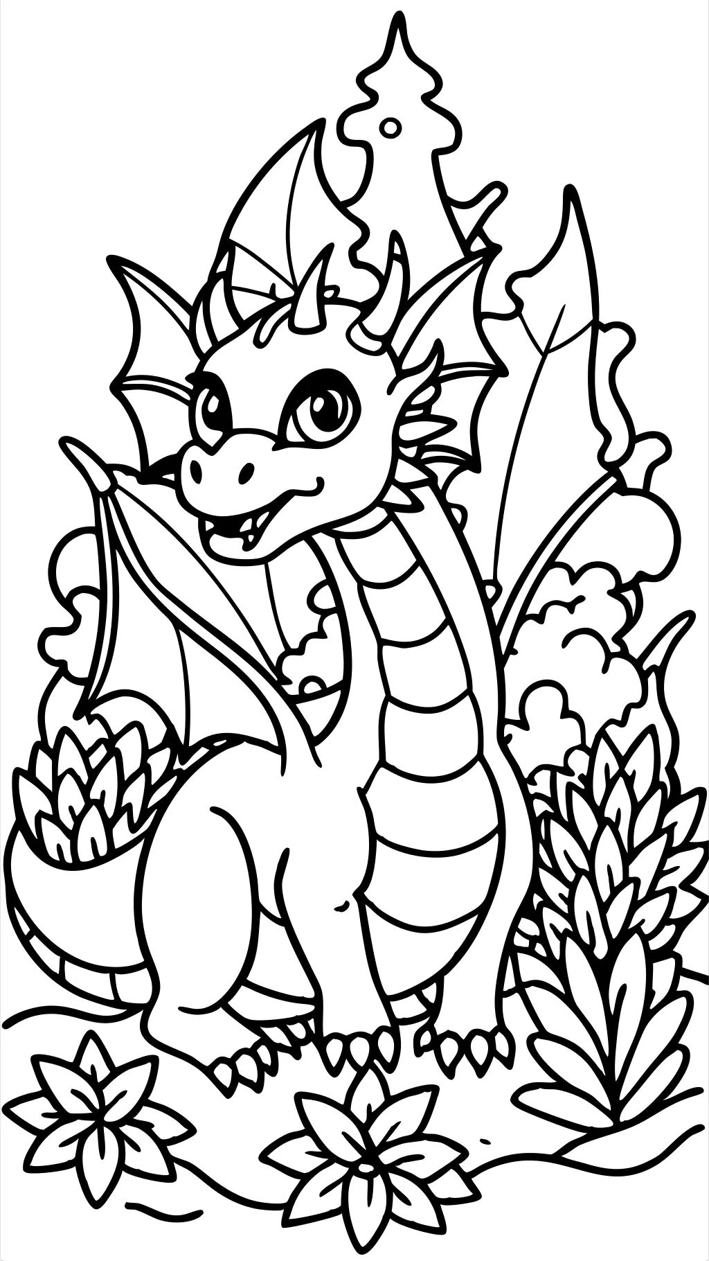 coloriages de dragon réalistes avancés